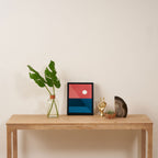 Geometric Landscape 11 Framed Canvas Print Gallery Image 4