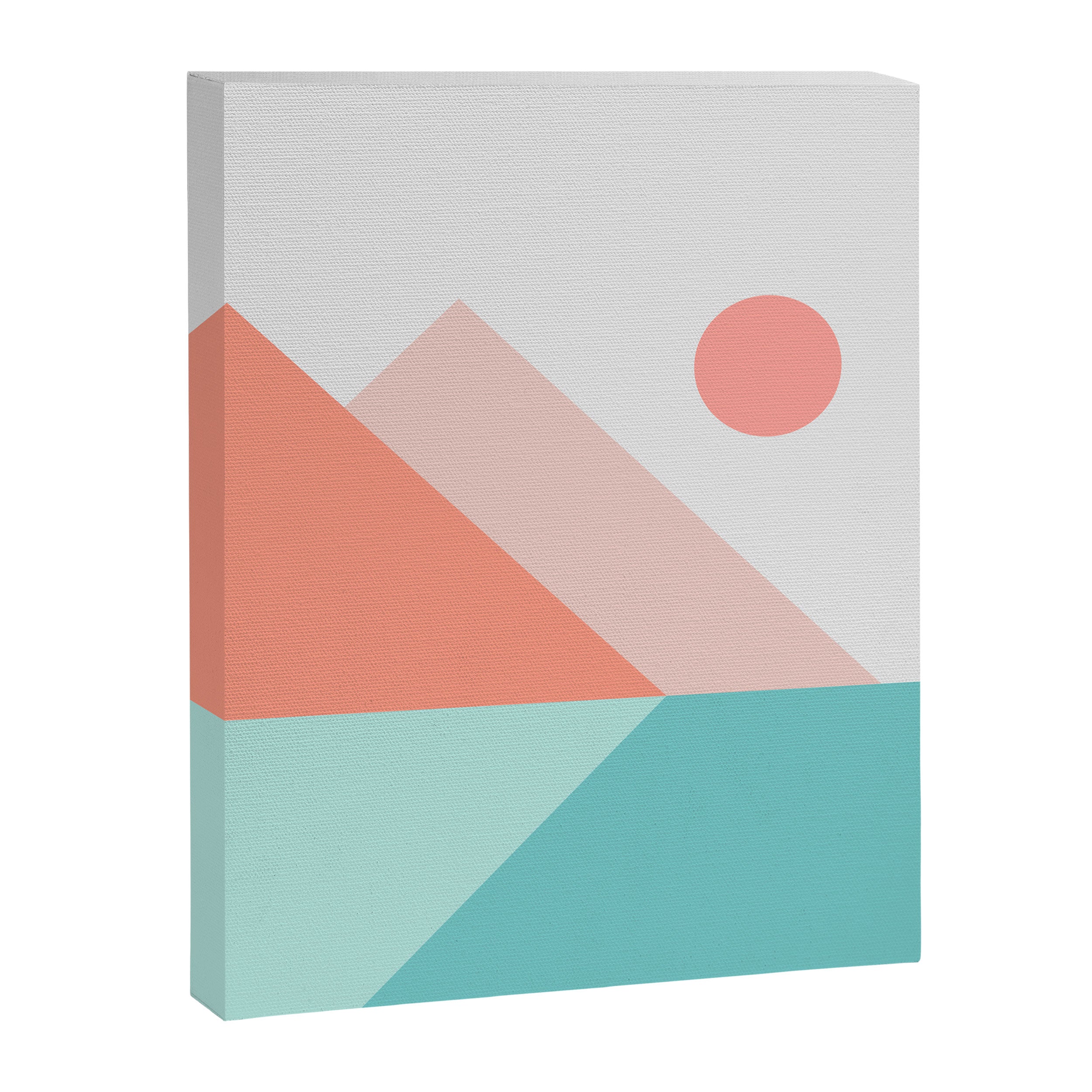 Geometric Landscape 13 Canvas Print Gallery Image 8