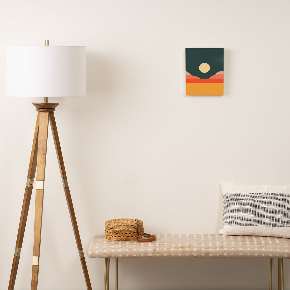 Geometric Landscape 14 Canvas Print Gallery Image 2