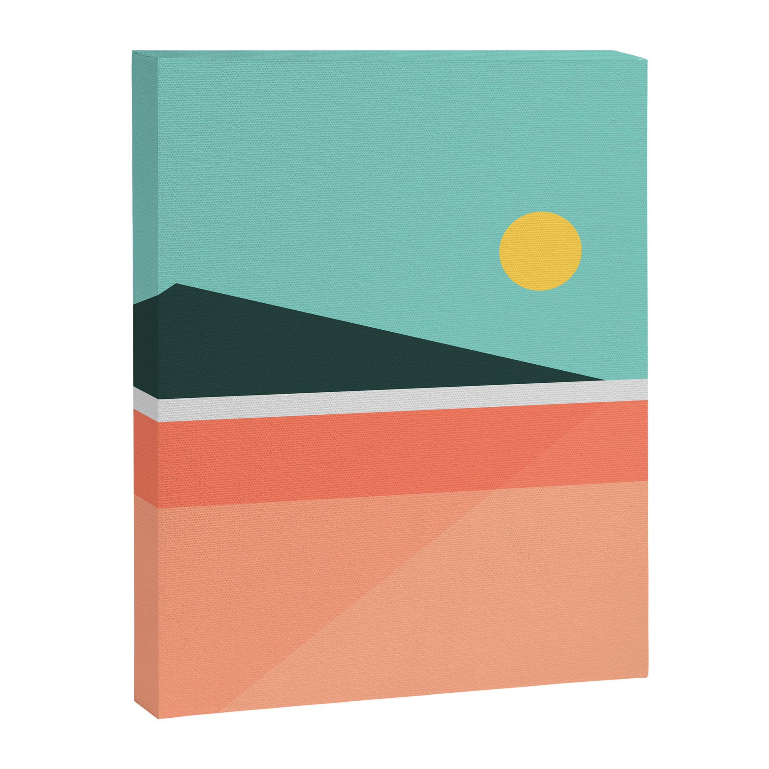Geometric Landscape 15 Canvas Print Gallery Image 8