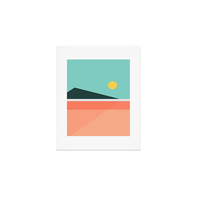 Geometric Landscape 15 Art Print Gallery Image 1