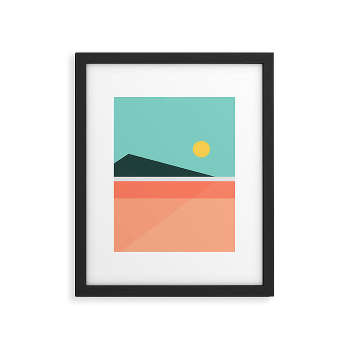 Geometric Landscape 15 Framed Art Print Gallery Image 1