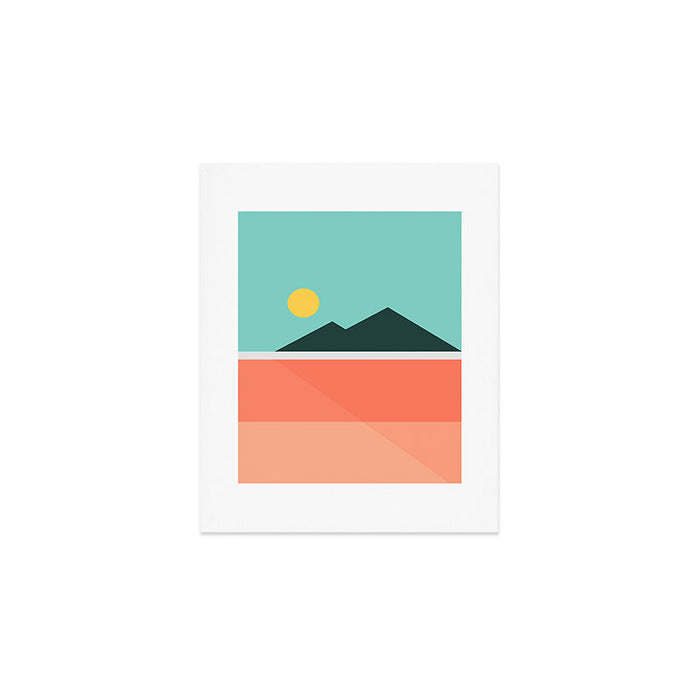 Geometric Landscape 16 Art Print Gallery Image 1