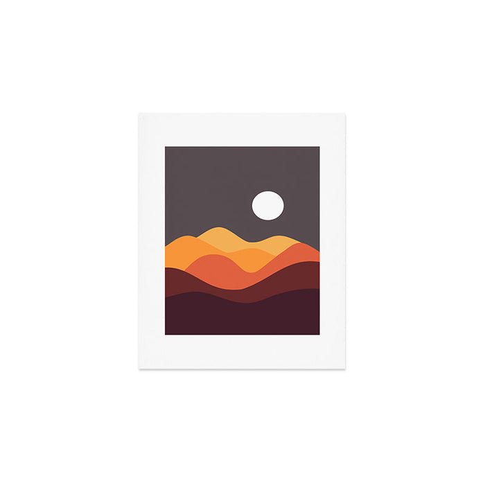 Geometric Landscape 20 Art Print Gallery Image 1