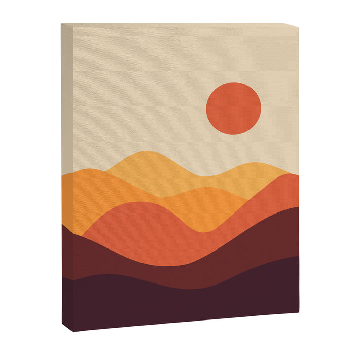 Geometric Landscape 21 Canvas Print Gallery Image 1