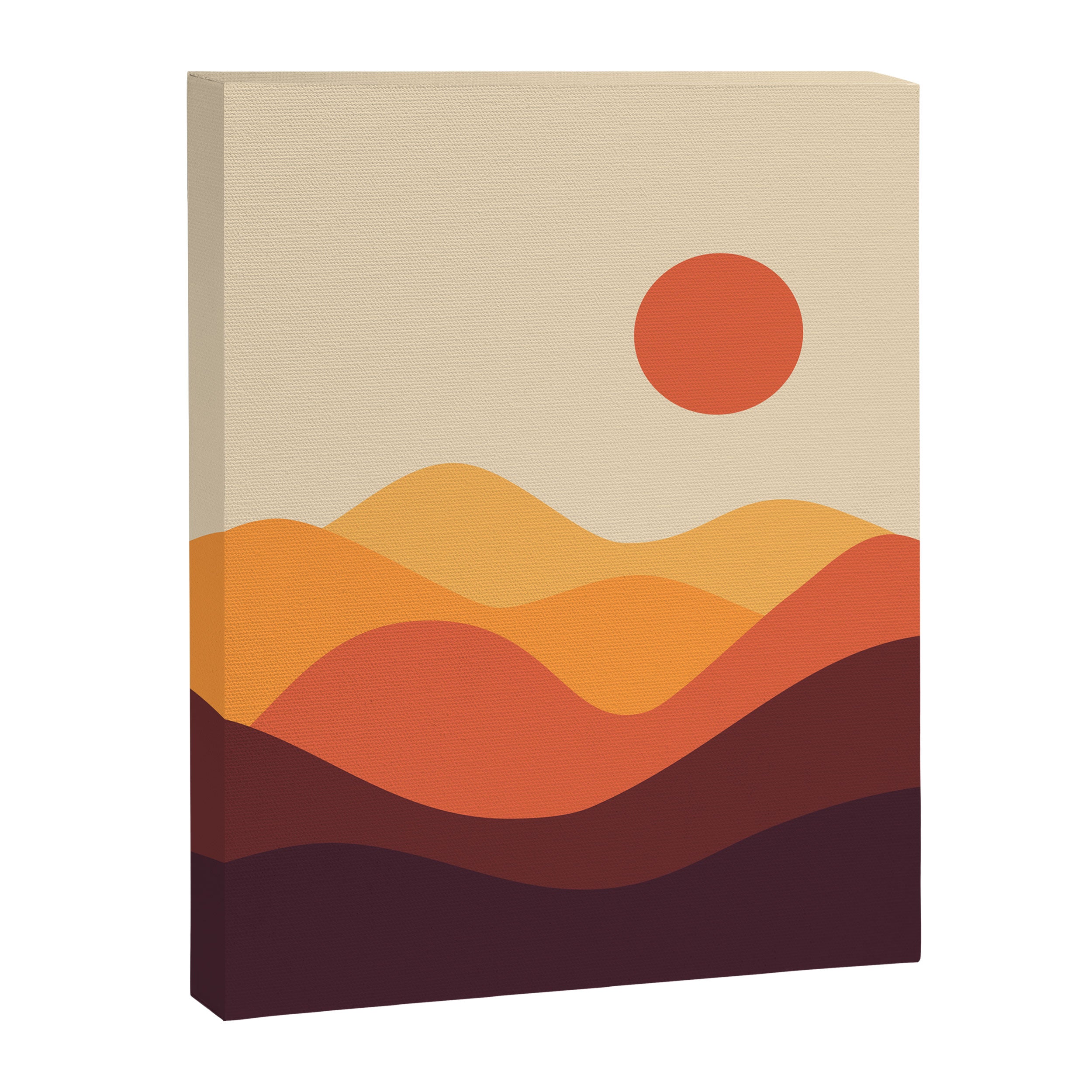 Geometric Landscape 21 Canvas Print Gallery Image 8