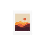 Geometric Landscape 21 Art Print Gallery Image 1