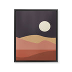 Geometric Landscape 23B Framed Canvas Print Gallery Image 8