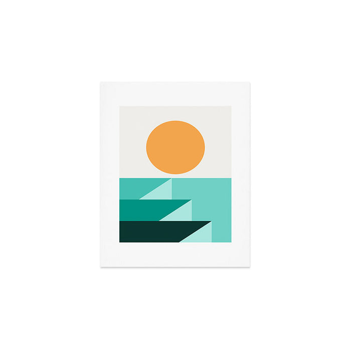 Geometric Landscape 25A Art Print Gallery Image 1
