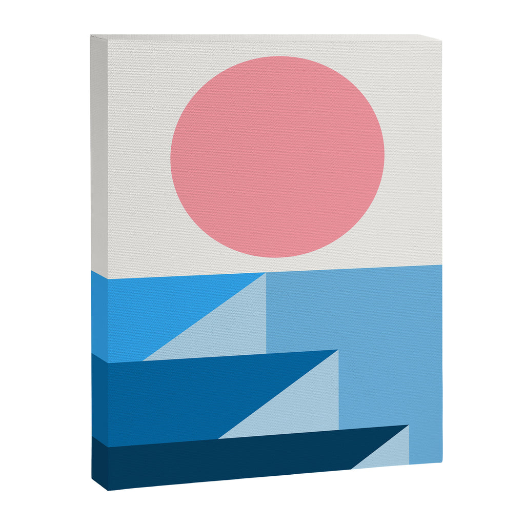 Geometric Landscape 25B Canvas Print Gallery Image 6