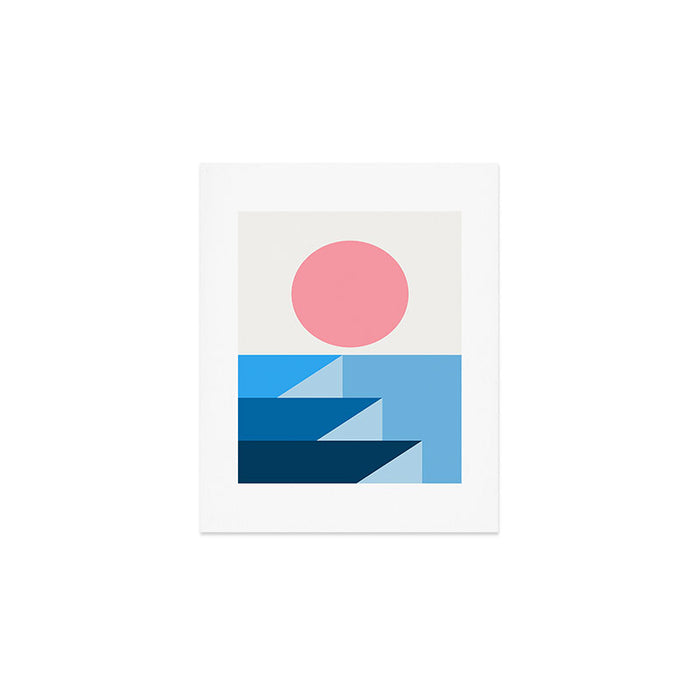 Geometric Landscape 25B Art Print Gallery Image 1