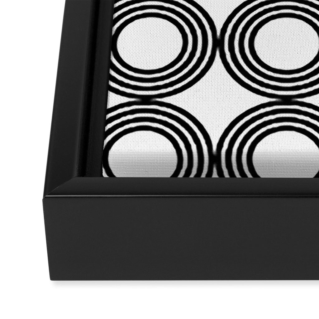 Geometric Pattern 02A Framed Canvas Print Gallery Image 3