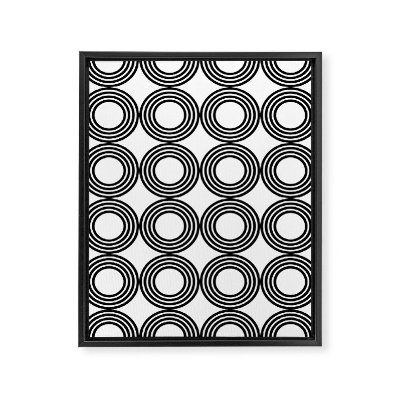 Geometric Pattern 02A Framed Canvas Print Gallery Image 8