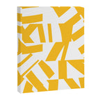 Geometric Pattern 04 Yellow Canvas Print Gallery Image 8