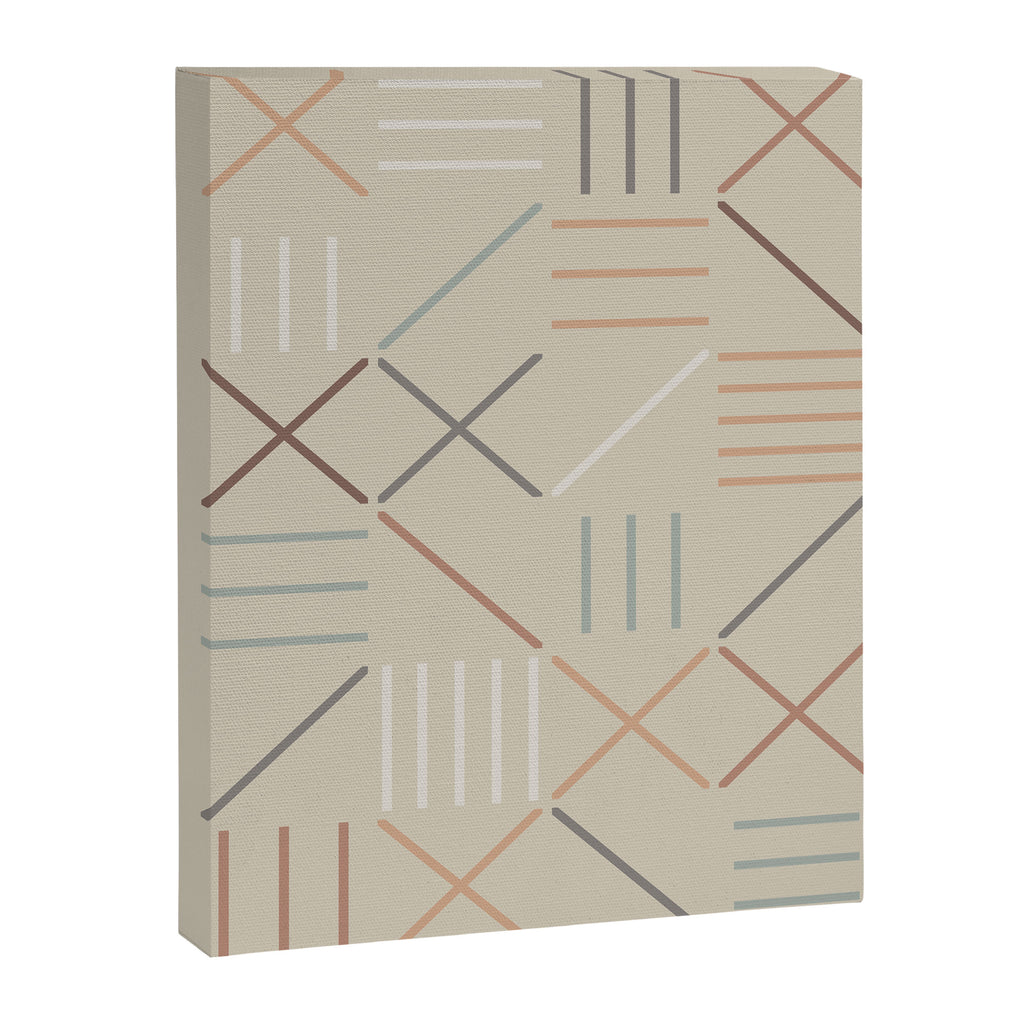 Geometric Shapes 05 Canvas Print Gallery Image 6
