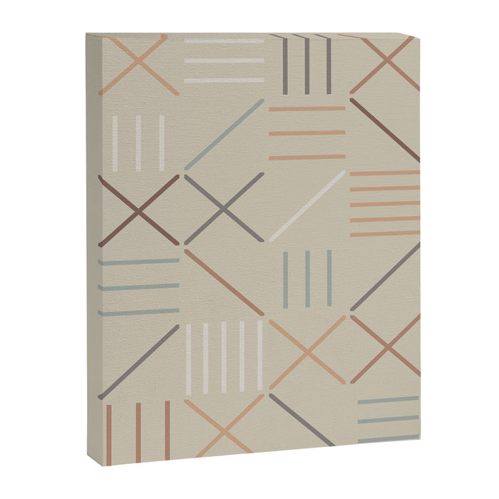 Geometric Shapes 05 Canvas Print Gallery Image 1
