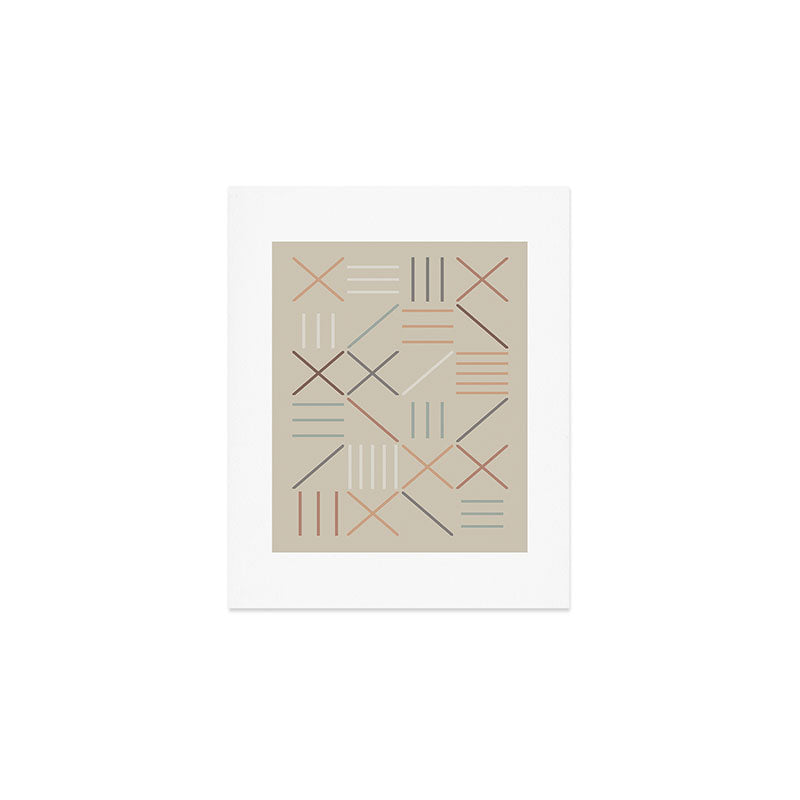 Geometric Shapes 05 Art Print Gallery Image 1