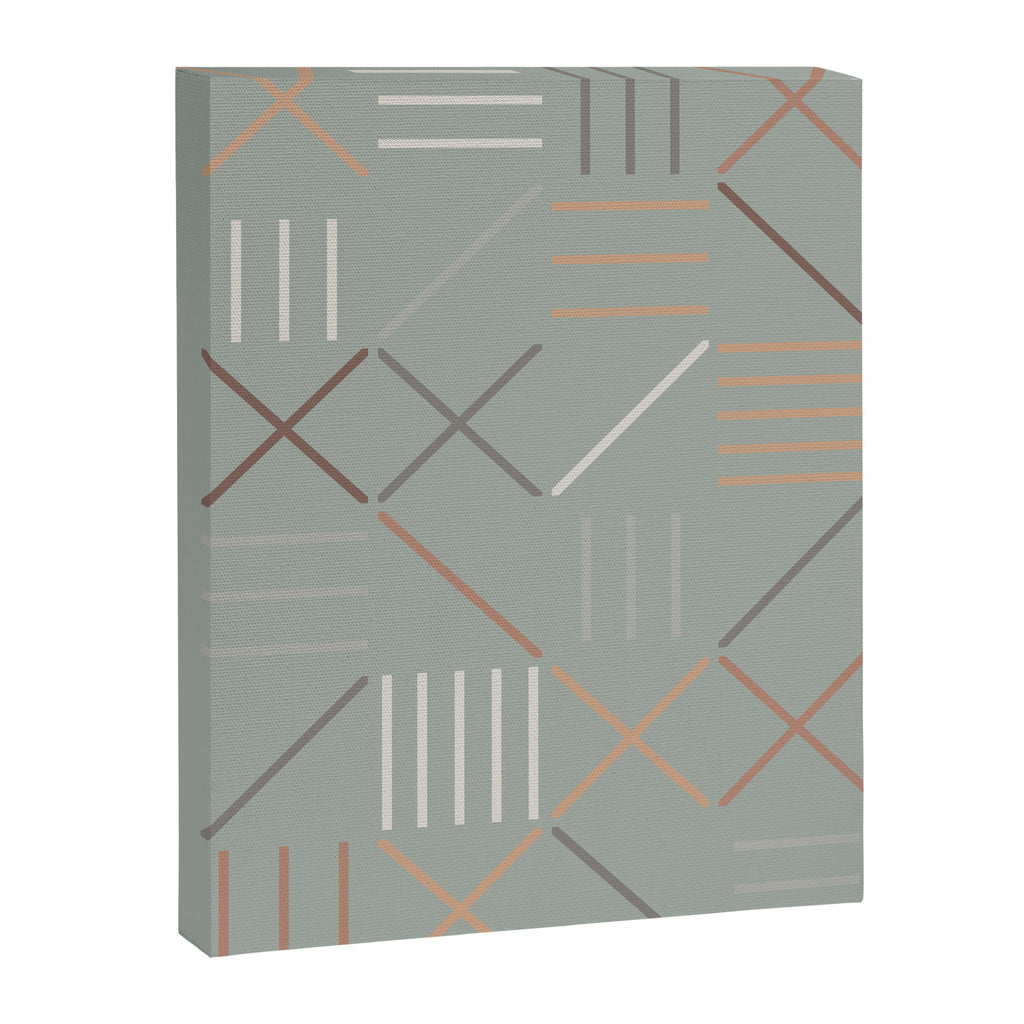 Geometric Shapes 08 Canvas Print Gallery Image 6
