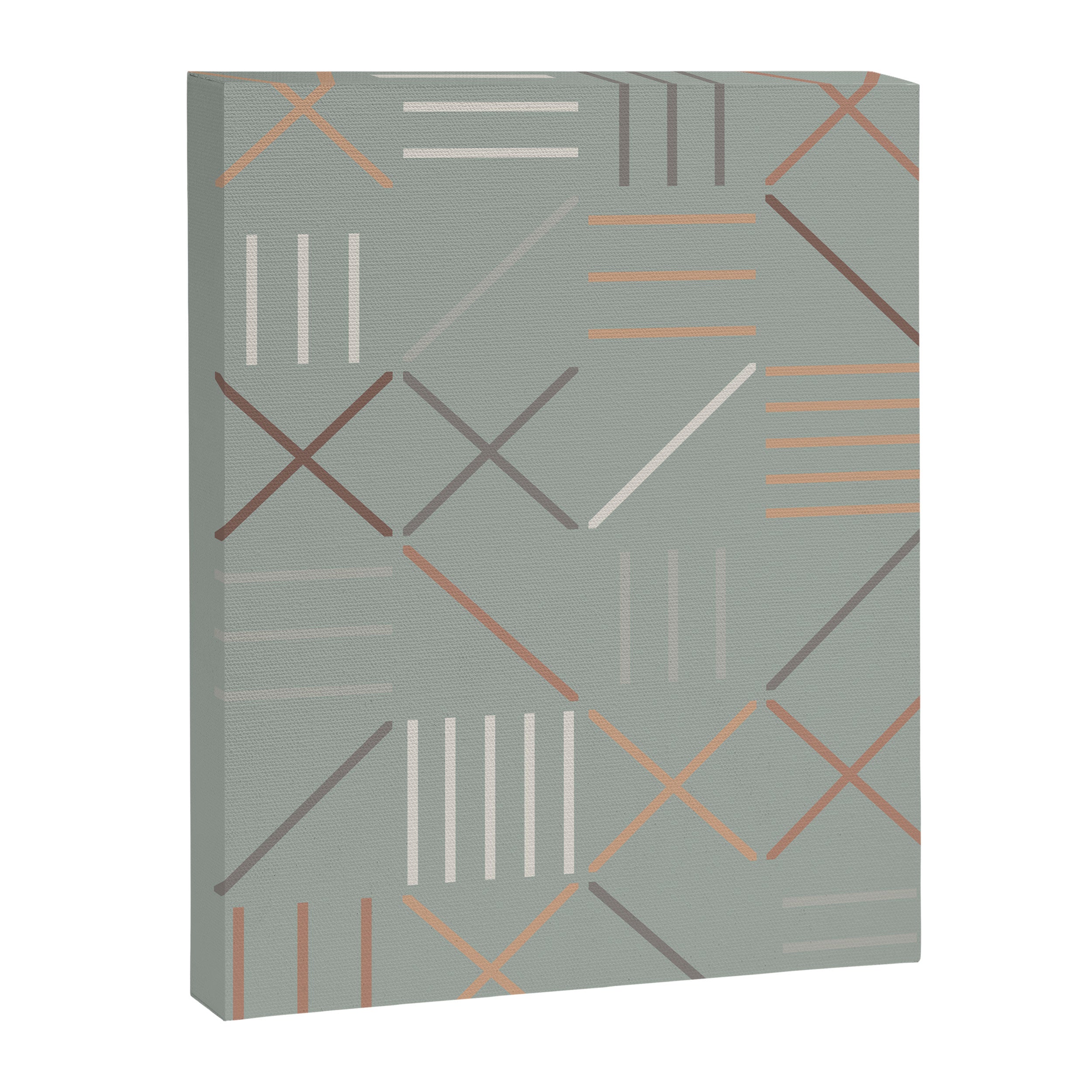Geometric Shapes 08 Canvas Print Gallery Image 6