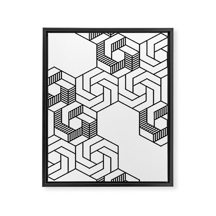 Hex 601 Framed Canvas Print Gallery Image 1