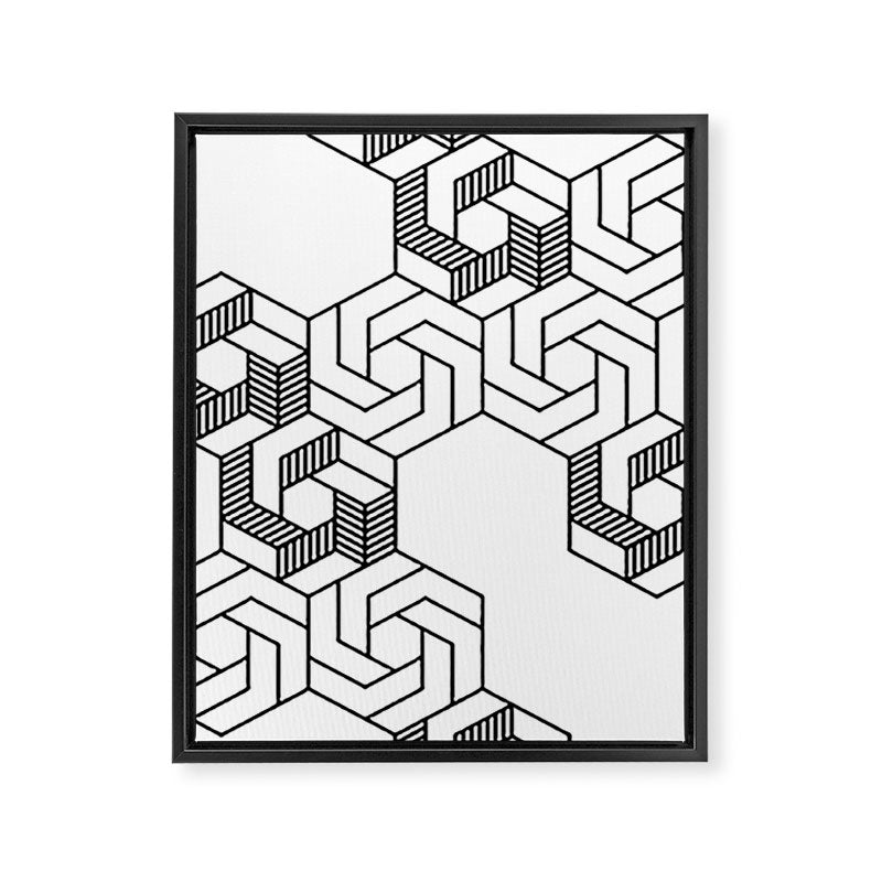 Hex 601 Framed Canvas Print Gallery Image 6
