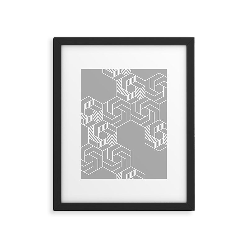 Hex 604 Framed Art Print Gallery Image 4