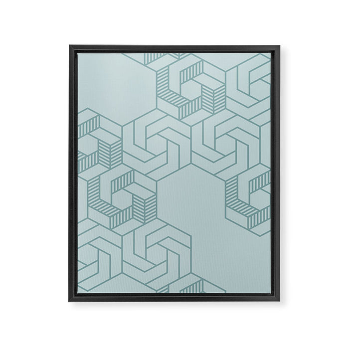 Hex 606 Framed Canvas Print Gallery Image 1