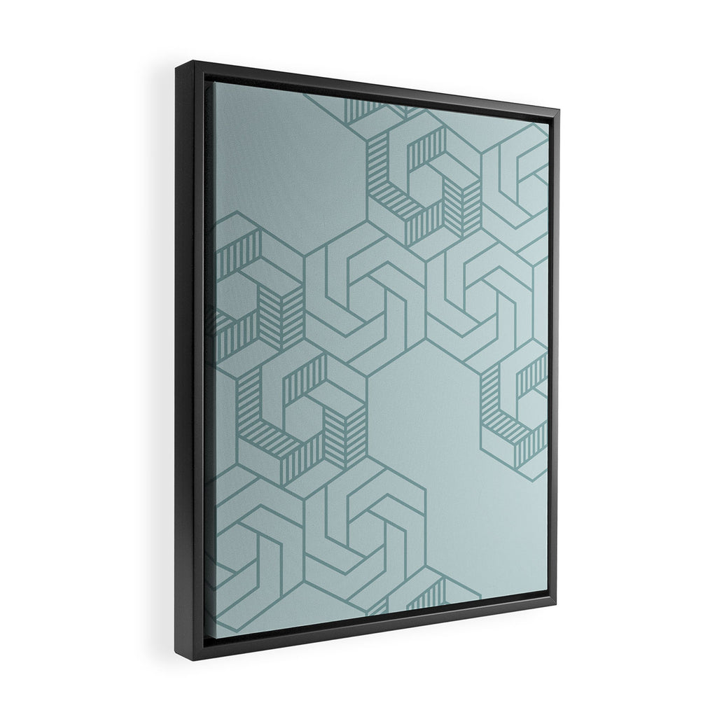 Hex 606 Framed Canvas Print Gallery Image 2