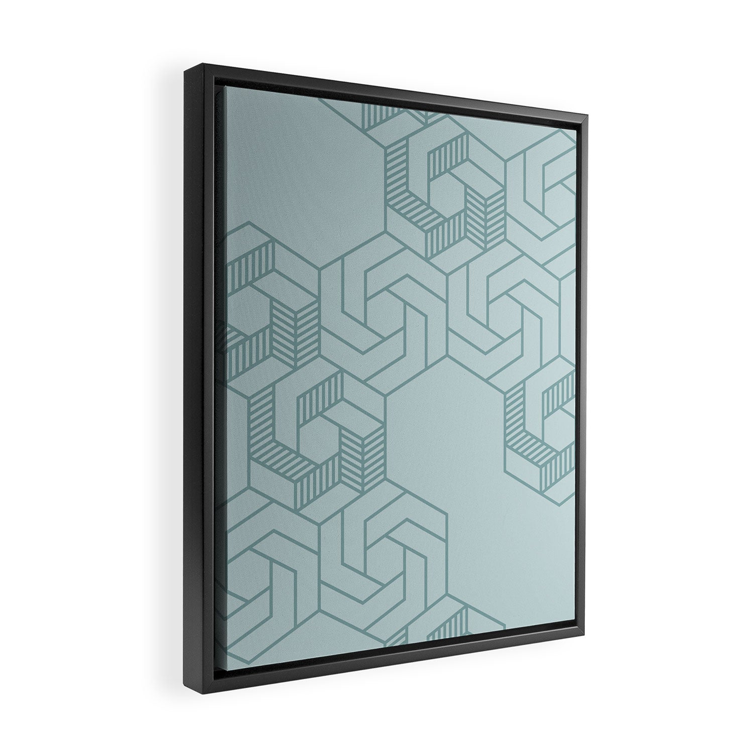 Hex 606 Framed Canvas Print Gallery Image 2