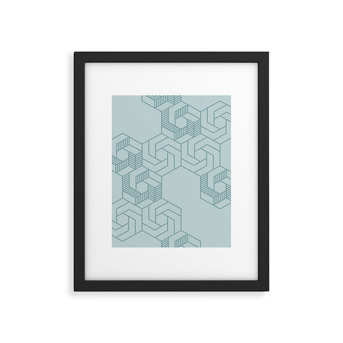 Hex 606 Framed Art Print Gallery Image 1