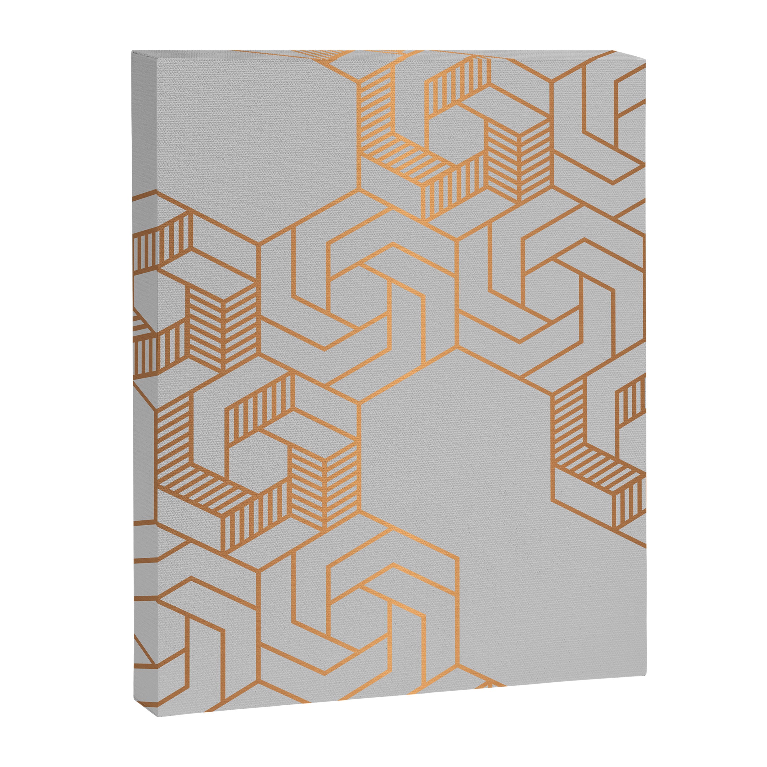 Hex 611 Copper Canvas Print Gallery Image 6
