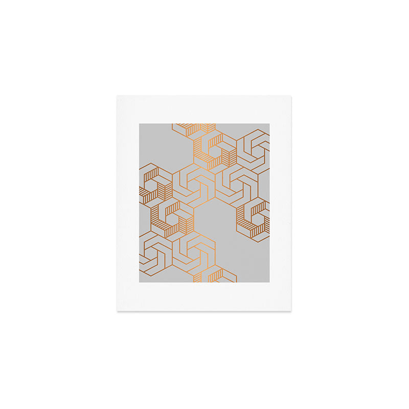 Hex 611 Copper Art Print Gallery Image 1