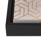 Hex 612 Copper Framed Canvas Print Gallery Image 3