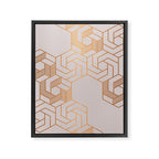 Hex 612 Copper Framed Canvas Print Gallery Image 6