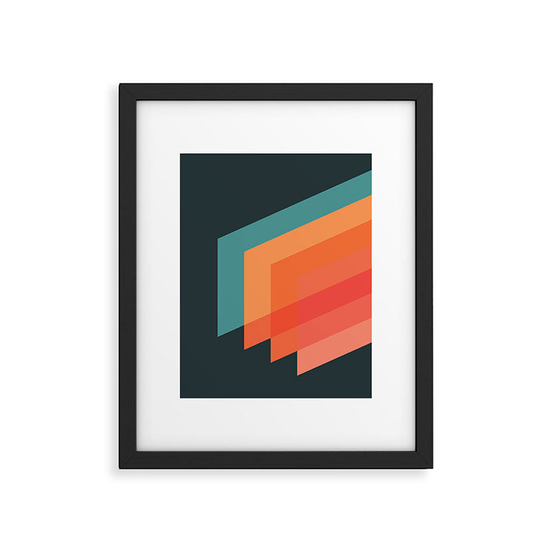 Horizons 02 Framed Art Print Gallery Image 6