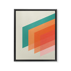 Horizons 04 Framed Canvas Print Gallery Image 6