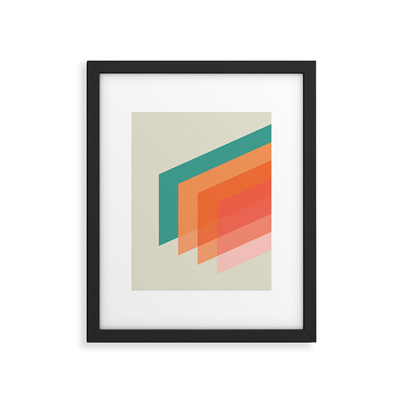 Horizons 04 Framed Art Print Gallery Image 5