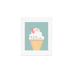Ice Cream (Mint) Art Print Gallery Image 1
