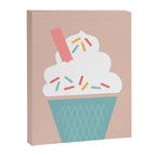 Ice Cream (Peach) Canvas Print Gallery Image 8