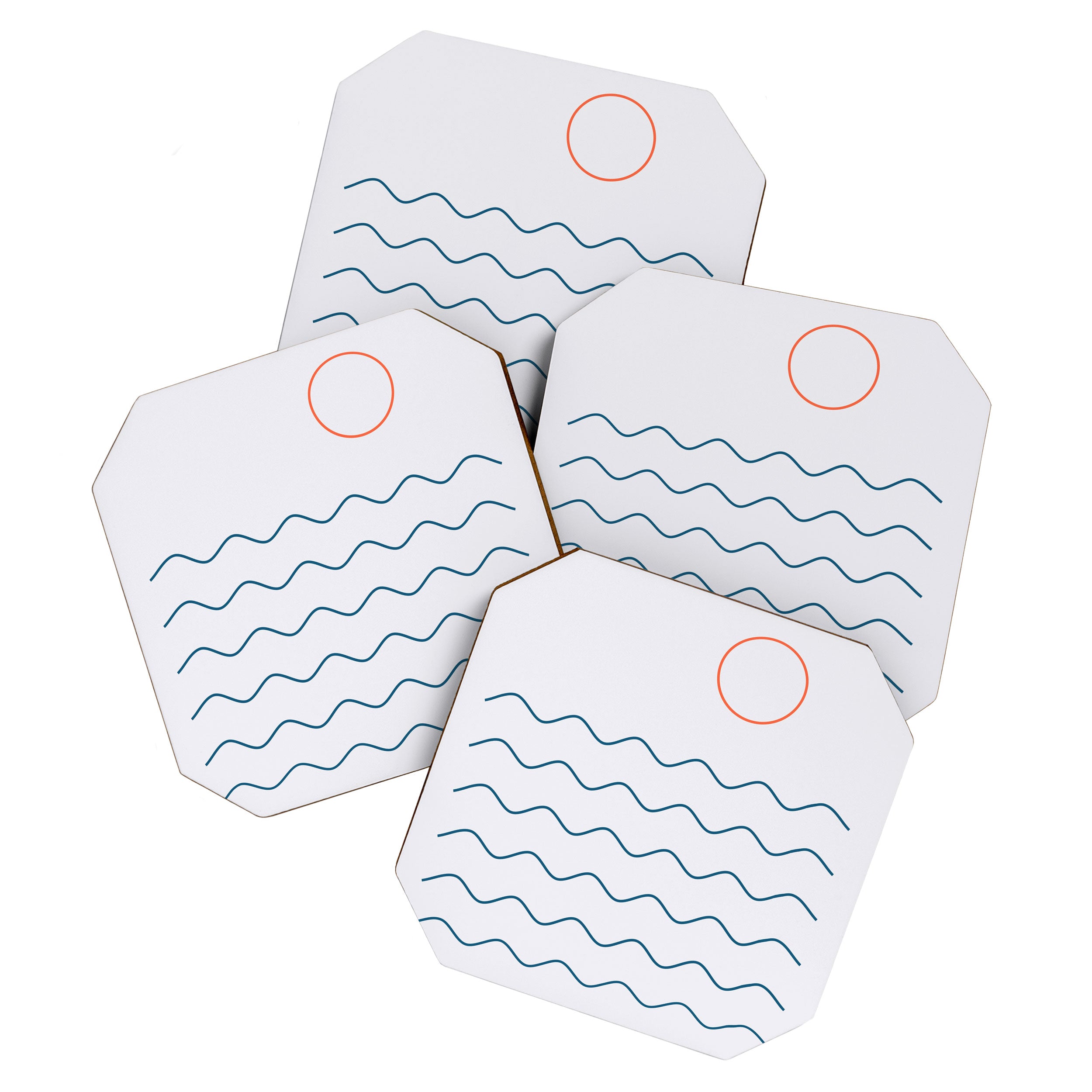 La Mer (Jour) Seascape Coaster Gallery Image 1