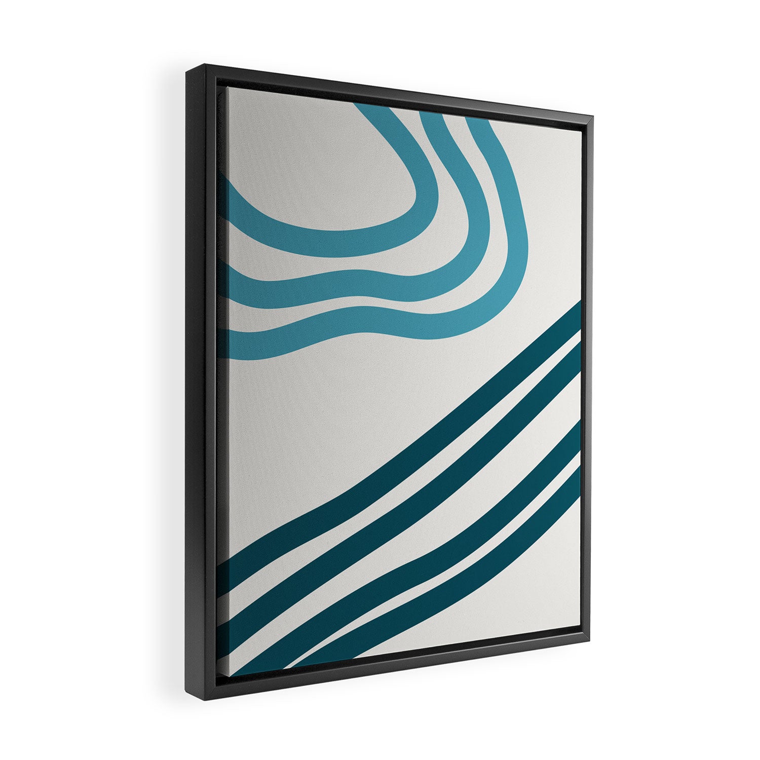 Linea 04 Framed Canvas Print Gallery Image 2