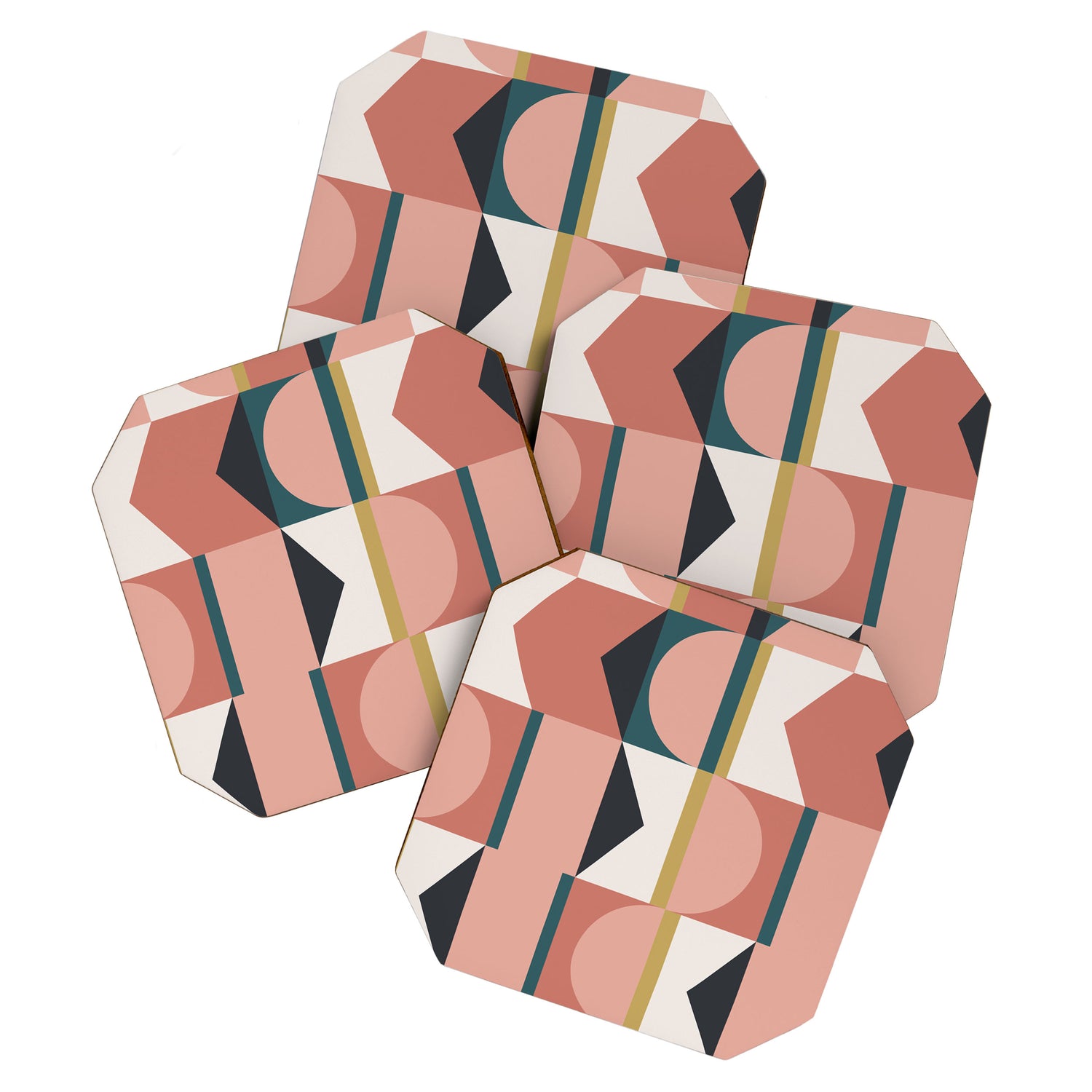 Maximalist Geometric 01 Coaster Gallery Image 1