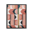 Maximalist Geometric 01 Framed Canvas Print Gallery Image 8