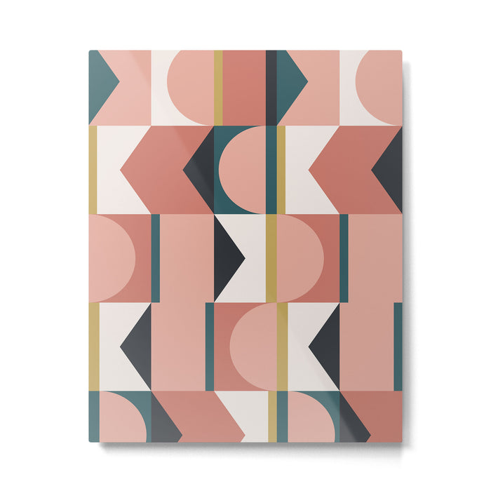 Maximalist Geometric 01 Metal Print Gallery Image 1
