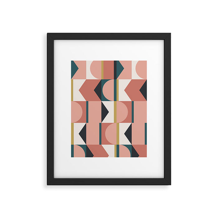 Maximalist Geometric 01 Framed Art Print Gallery Image 1