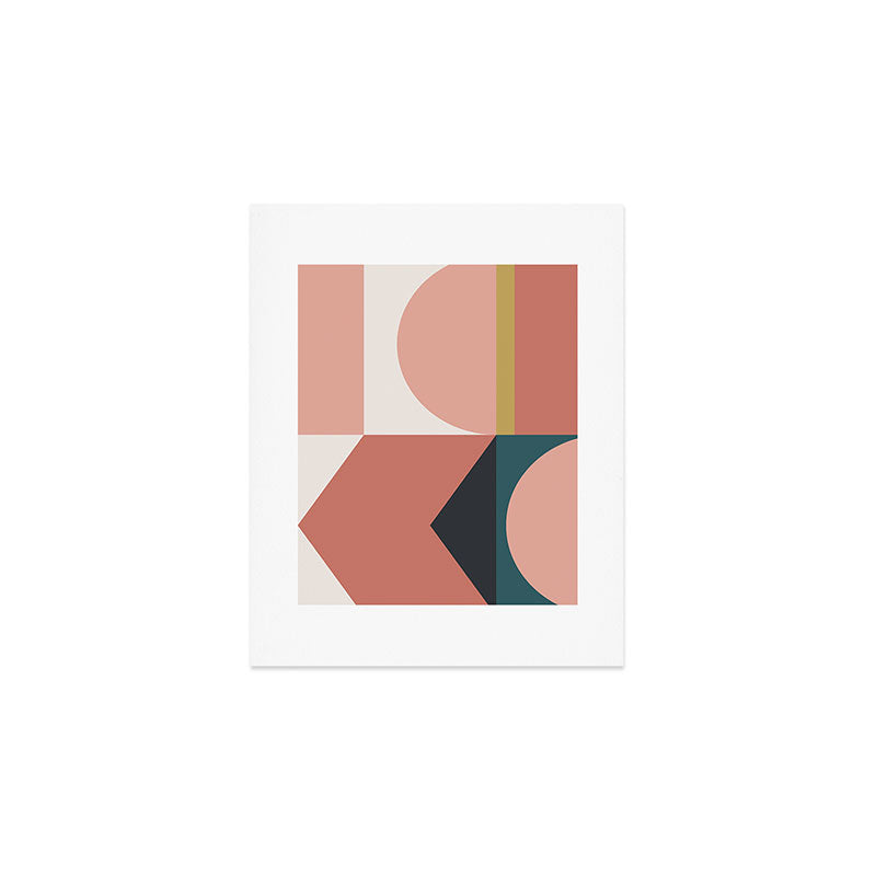 Maximalist Geometric 02 Art Print Gallery Image 1