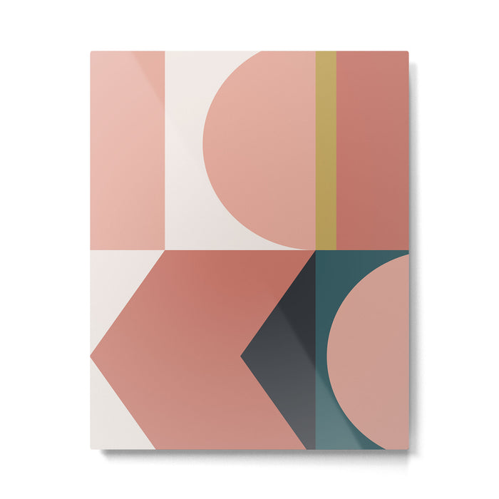 Maximalist Geometric 02 Metal Print Gallery Image 1