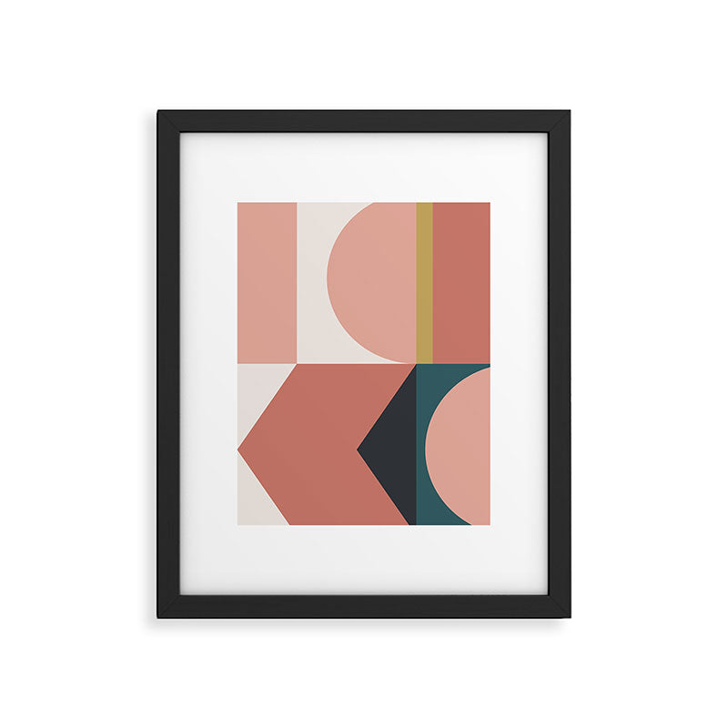 Maximalist Geometric 02 Framed Art Print Gallery Image 4