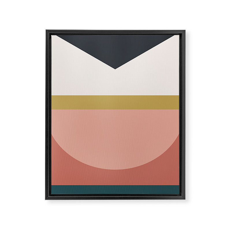 Maximalist Geometric 03 Framed Canvas Print Gallery Image 8