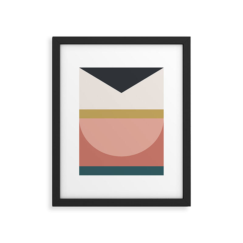 Maximalist Geometric 03 Framed Art Print Gallery Image 4